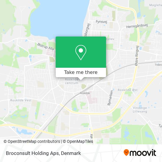 Broconsult Holding Aps map