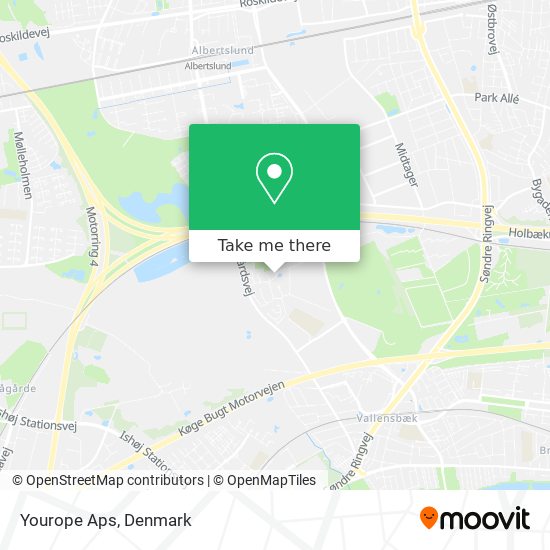 Yourope Aps map