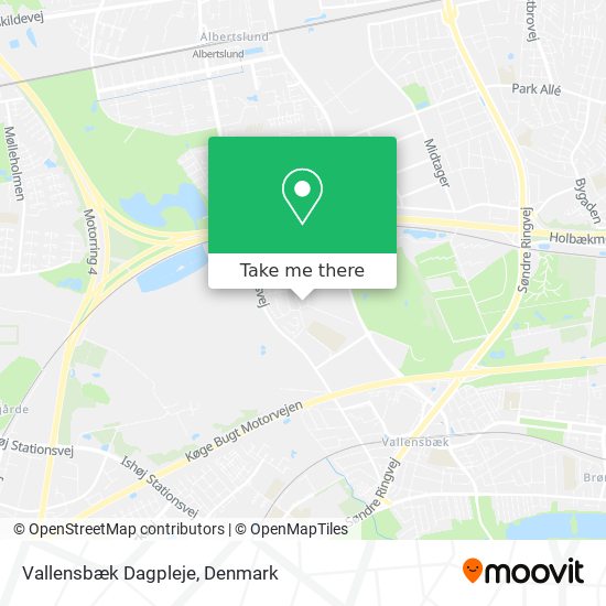 Vallensbæk Dagpleje map