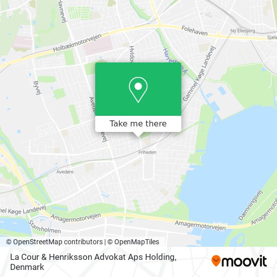 La Cour & Henriksson Advokat Aps Holding map