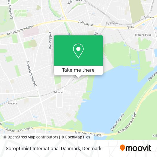 Soroptimist International Danmark map