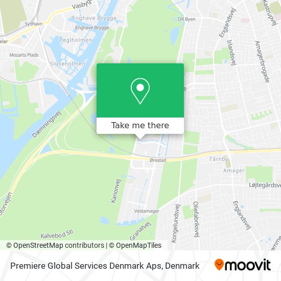Premiere Global Services Denmark Aps map