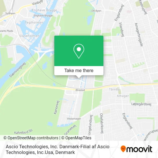 Ascio Technologies, Inc. Danmark-Filial af Ascio Technologies, Inc.Usa map
