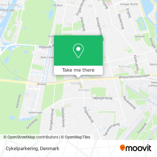 Cykelparkering map