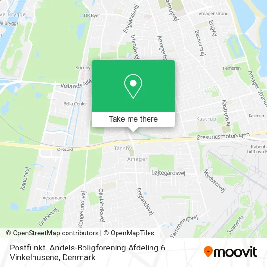 Postfunkt. Andels-Boligforening Afdeling 6 Vinkelhusene map