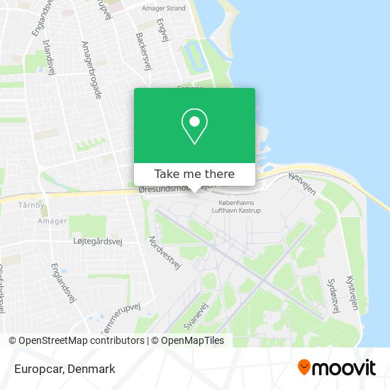 Europcar map