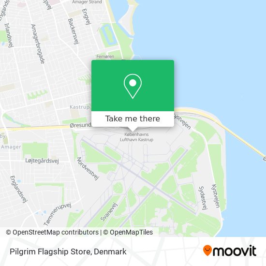 Pilgrim Flagship Store map