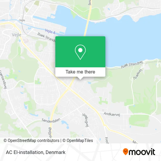 AC El-installation map