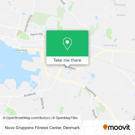 Novo Gruppens Fitness Center map