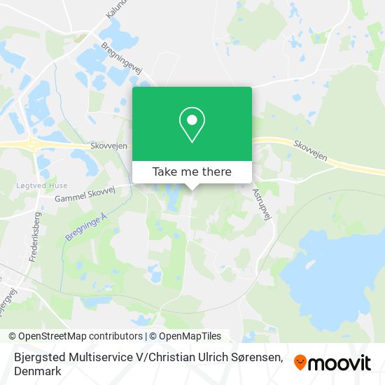 Bjergsted Multiservice V / Christian Ulrich Sørensen map
