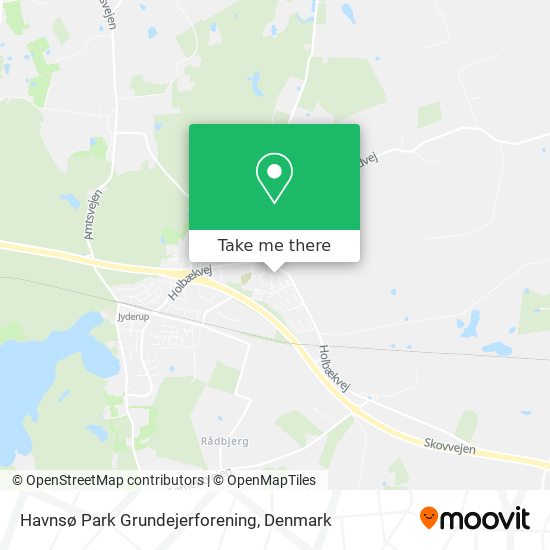 Havnsø Park Grundejerforening map