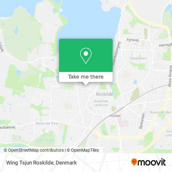 Wing Tsjun Roskilde map