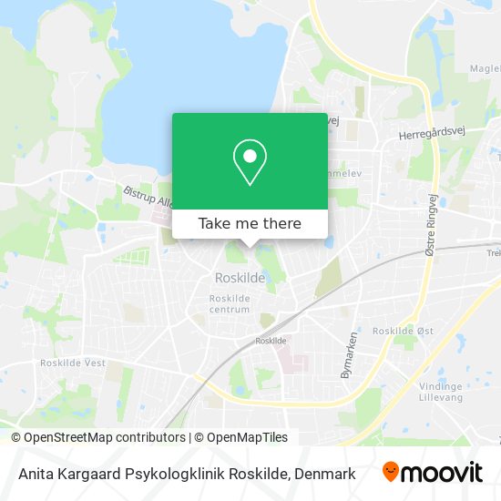 Anita Kargaard Psykologklinik Roskilde map