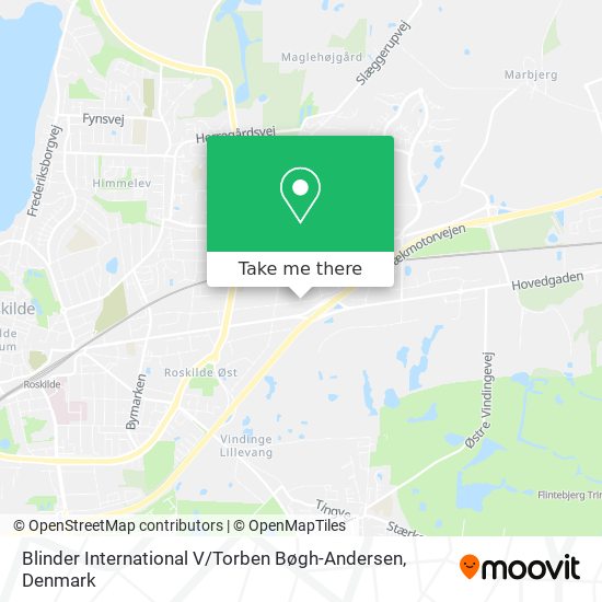 Blinder International V / Torben Bøgh-Andersen map