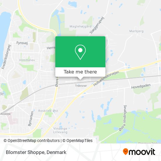 Blomster Shoppe map