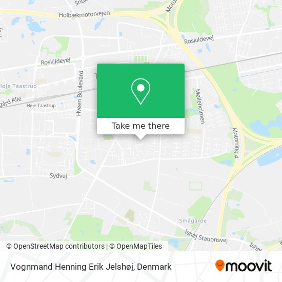 Vognmand Henning Erik Jelshøj map
