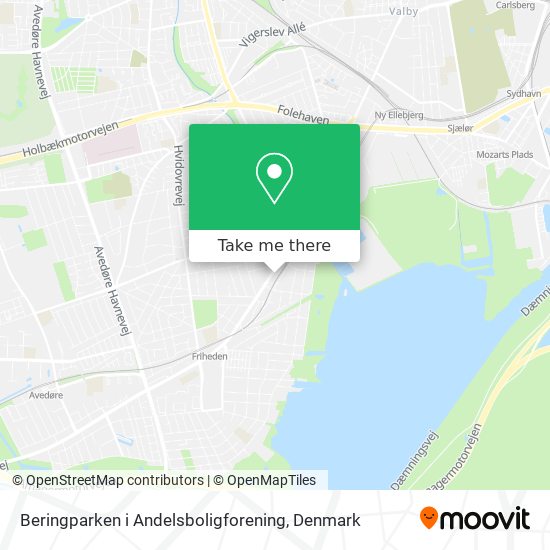 Beringparken i Andelsboligforening map