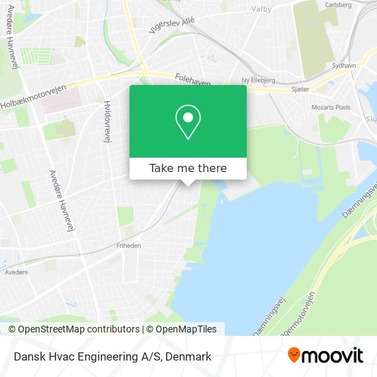 Dansk Hvac Engineering A/S map