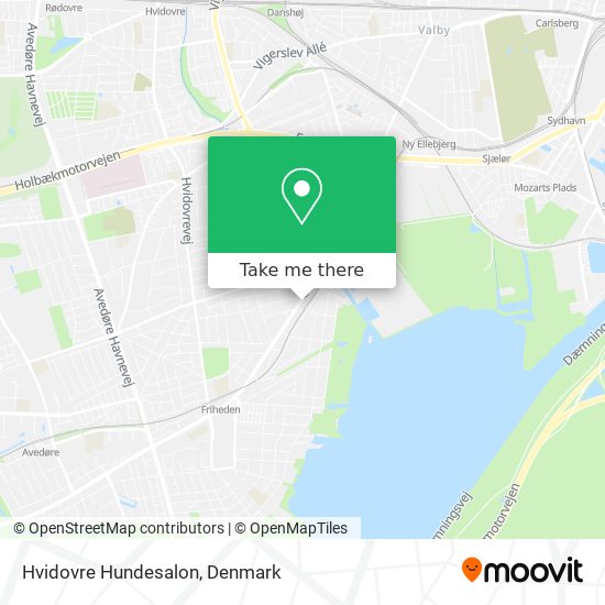 Hvidovre Hundesalon map