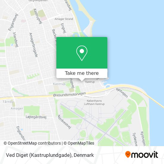 Ved Diget (Kastruplundgade) map