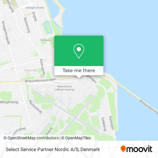 Select Service Partner Nordic A / S map