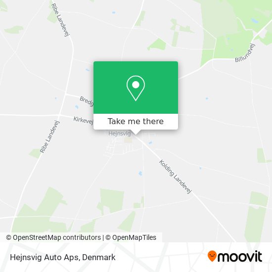 Hejnsvig Auto Aps map