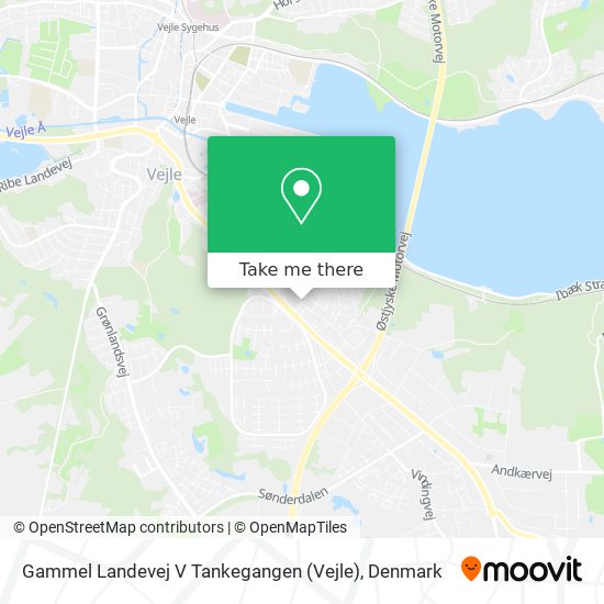 Gammel Landevej V Tankegangen (Vejle) map