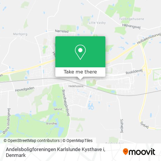 Andelsboligforeningen Karlslunde Kysthave i map