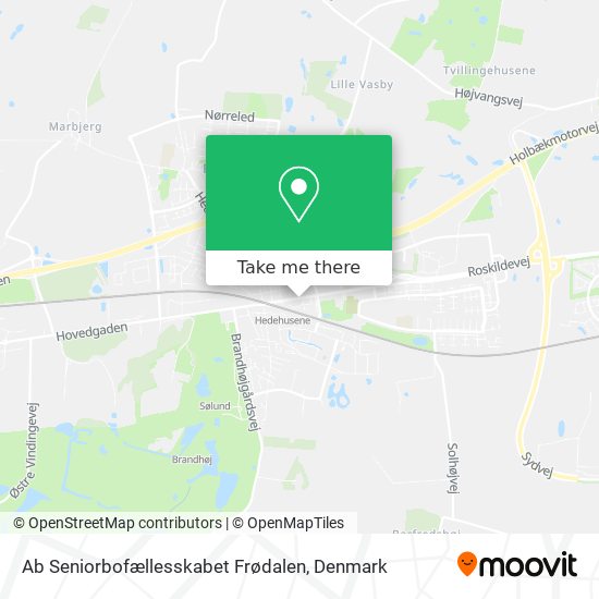 Ab Seniorbofællesskabet Frødalen map