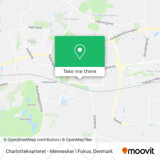 Charlottekvarteret - Mennesker i Fokus map