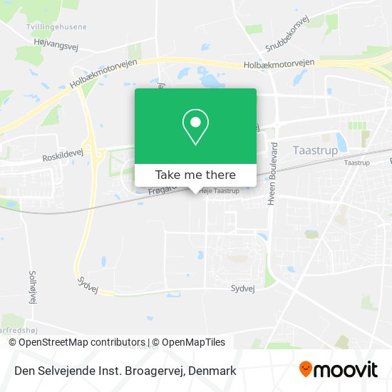 Den Selvejende Inst. Broagervej map