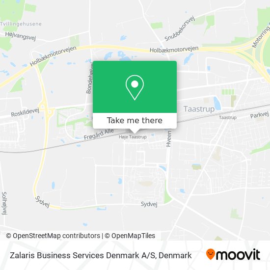 Zalaris Business Services Denmark A / S map