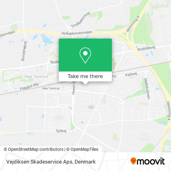 Vejdiksen Skadeservice Aps map