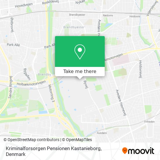 Kriminalforsorgen Pensionen Kastanieborg map