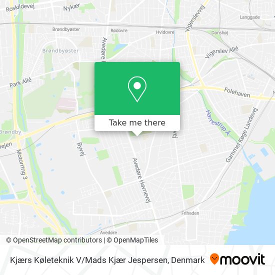 Kjærs Køleteknik V / Mads Kjær Jespersen map