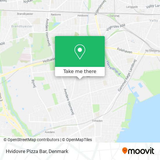 Hvidovre Pizza Bar map