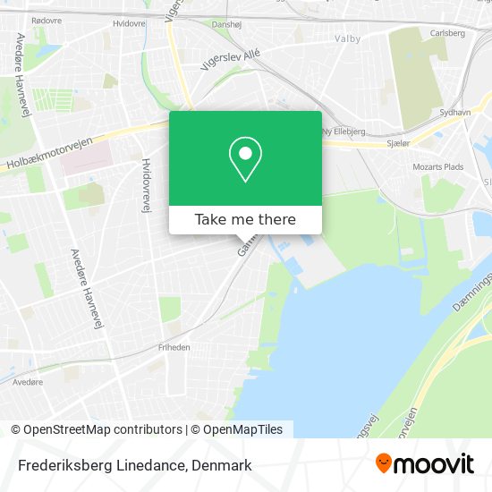 Frederiksberg Linedance map