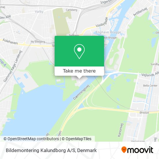 Bildemontering Kalundborg A/S map