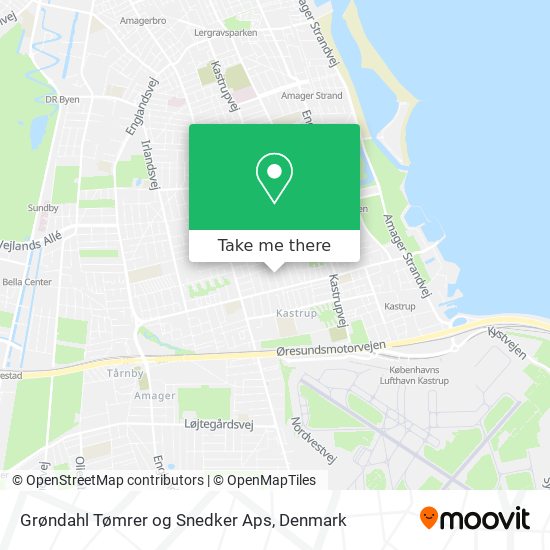 Grøndahl Tømrer og Snedker Aps map