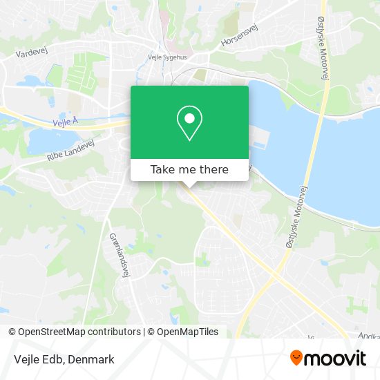 Vejle Edb map