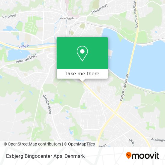Esbjerg Bingocenter Aps map