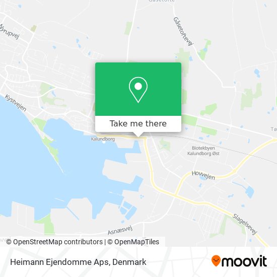 Heimann Ejendomme Aps map