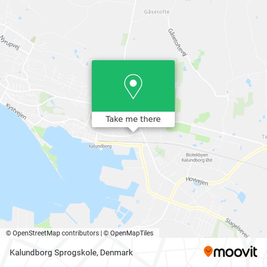 Kalundborg Sprogskole map