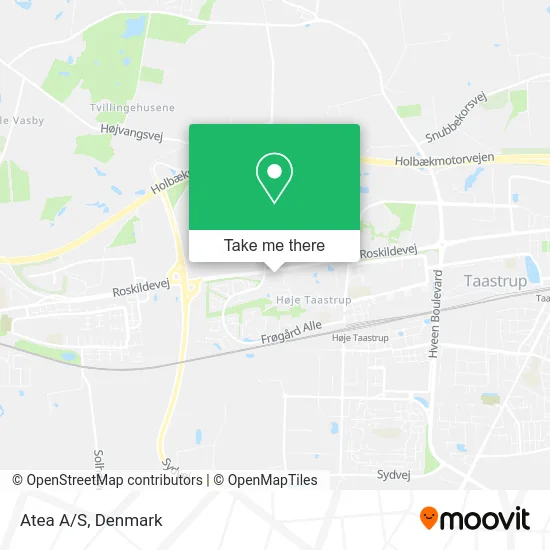 Atea A/S map