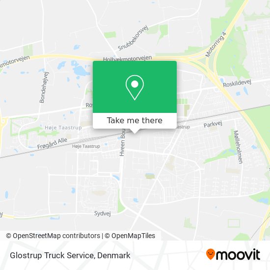 Glostrup Truck Service map