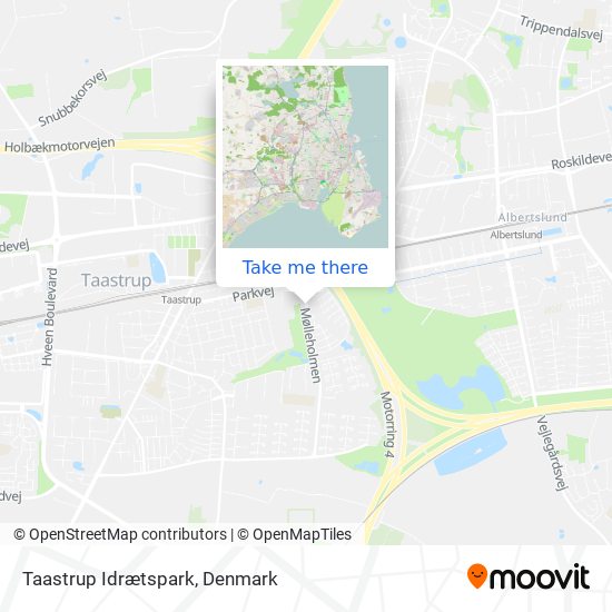 Taastrup Idrætspark map