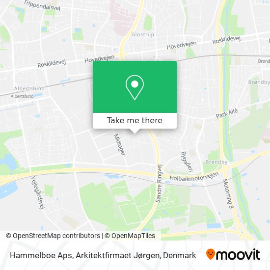 Hammelboe Aps, Arkitektfirmaet Jørgen map