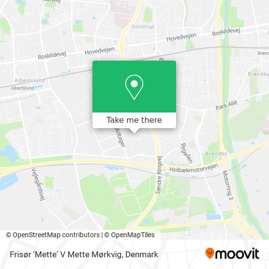 Frisør 'Mette' V Mette Mørkvig map