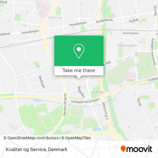 Kvalitet og Service map