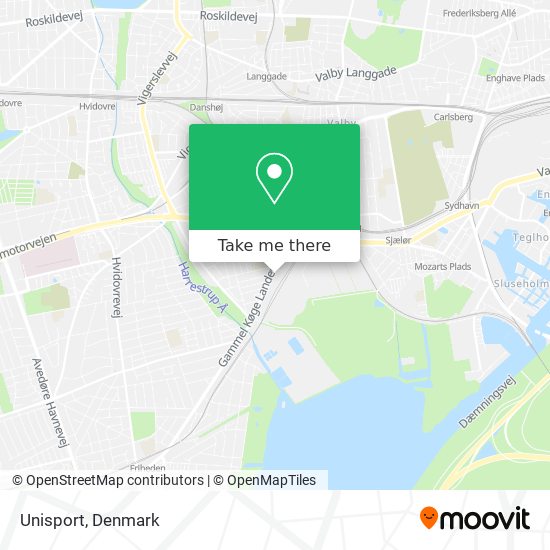 Unisport map